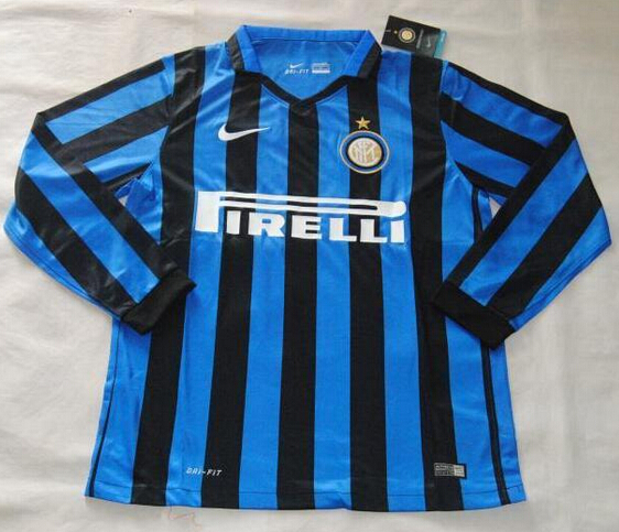 Inter Milan 2015-16 LS Home Soccer Jersey